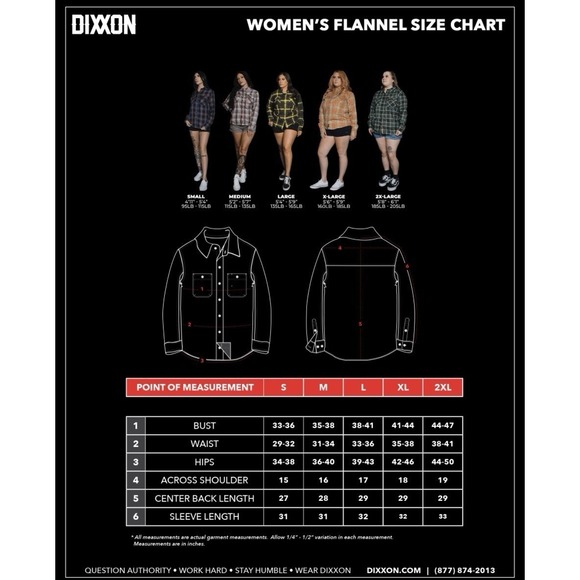 NIB NEW! Dixxon Women's High Country Flannel Jacket X-Large - Picture 5 of 7